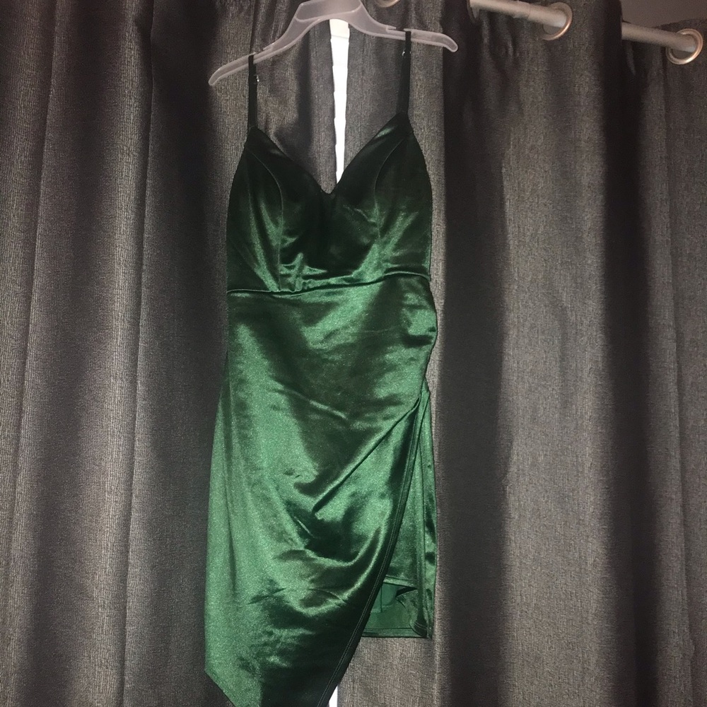 Forest Green Party dress